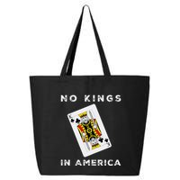 Save Our Democracy No Kings In America Statement 25L Jumbo Tote