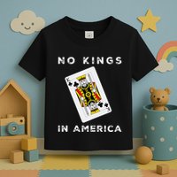Save Our Democracy No Kings In America Statement Toddler T-Shirt