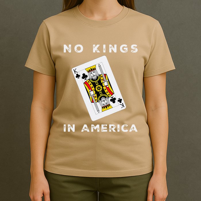Save Our Democracy No Kings In America Statement T-Shirt