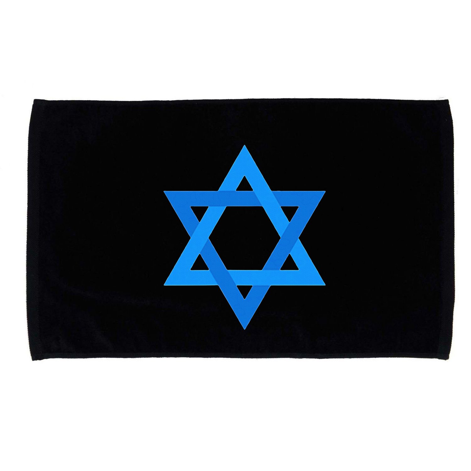 Star Of David Israel Flag Jewish Symbol Microfiber Hand Towel