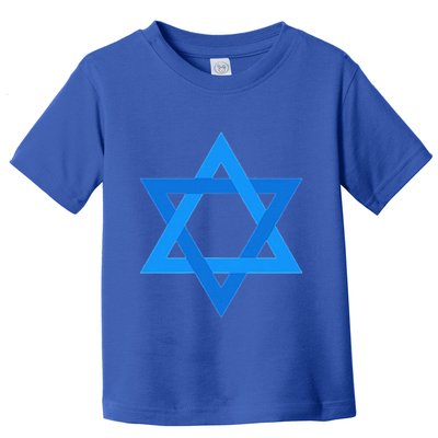 Star Of David Israel Flag Jewish Symbol Toddler T-Shirt