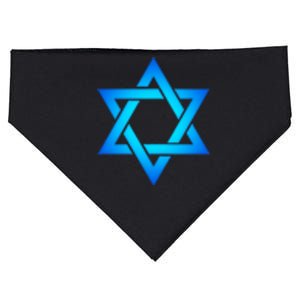 Star Of David Hexagram Judaism Seal Of Solomon Israel USA-Made Doggie Bandana