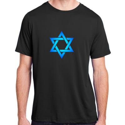 Star Of David Hexagram Judaism Seal Of Solomon Israel Adult ChromaSoft Performance T-Shirt