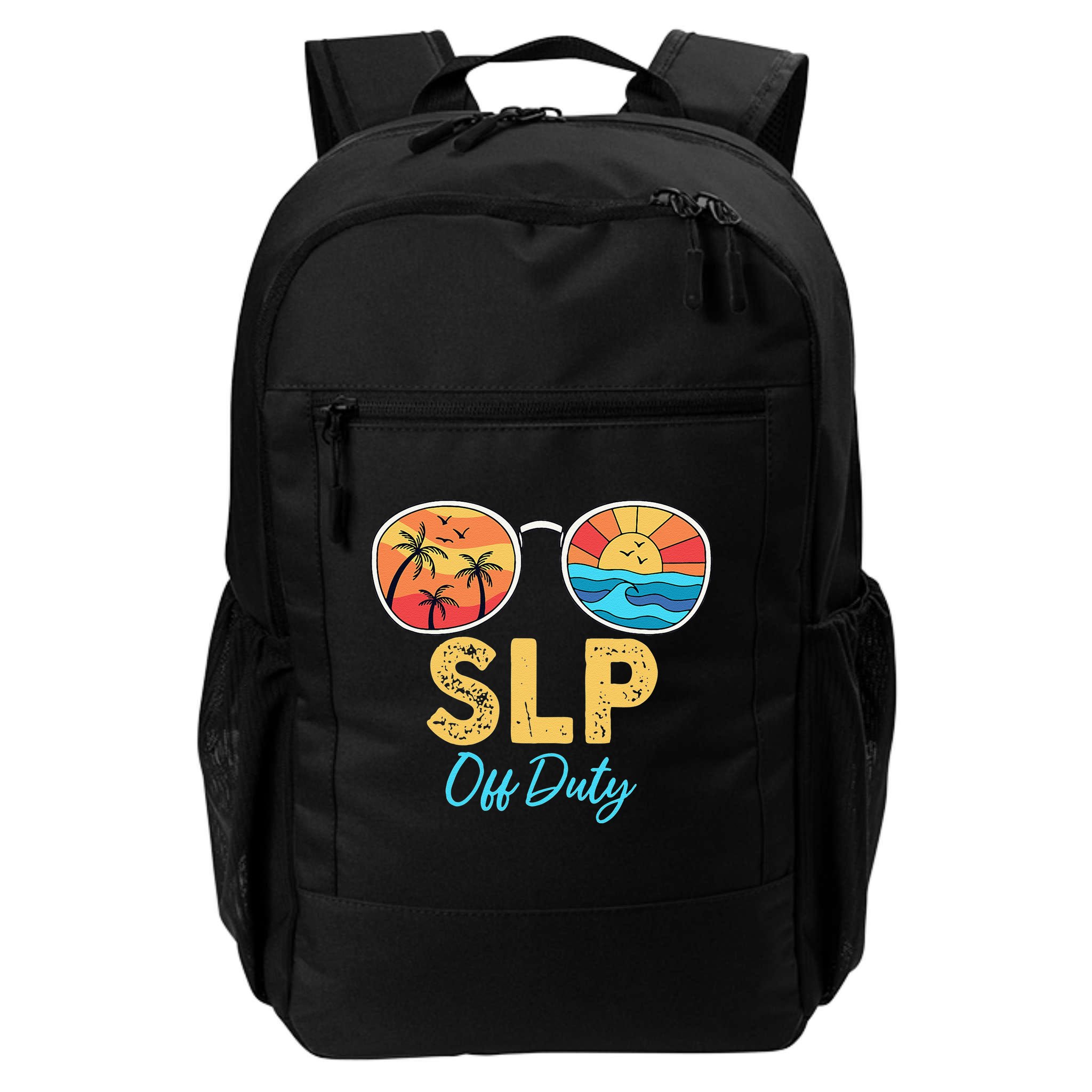 SLP Off Duty Sunglasses Happy Last Day Of School Summer Backpack