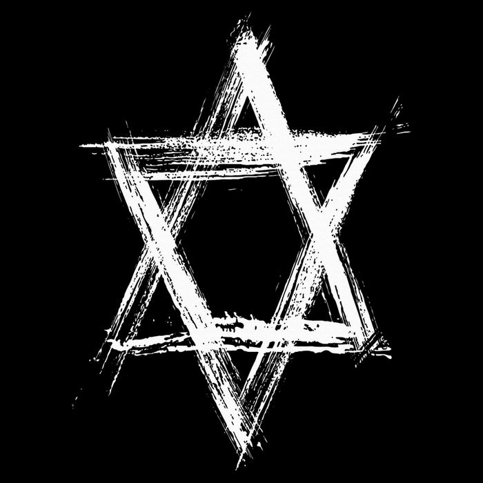 Star of David Pride Israel Jewish Israeli Flag Brush Stroke 16 in Basic Backpack