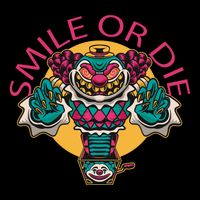 Smile Or Die Scary Clown Premium T-Shirt