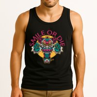 Smile Or Die Scary Clown Tank Top