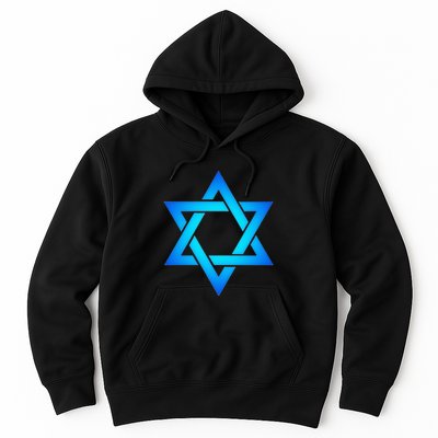 Star Of David Hexagram Judaism Seal Of Solomon Israel Hoodie