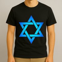 Star Of David Hexagram Judaism Seal Of Solomon Israel T-Shirt