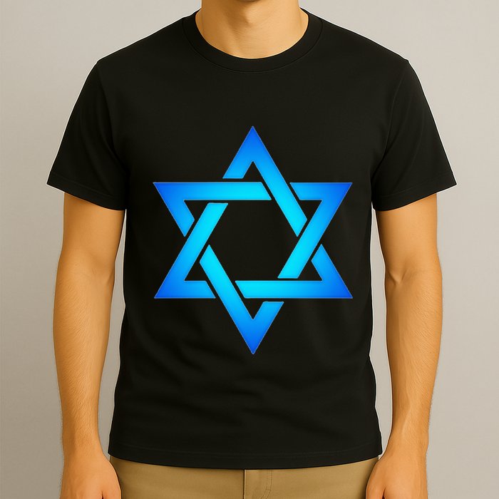 Star Of David Hexagram Judaism Seal Of Solomon Israel T-Shirt