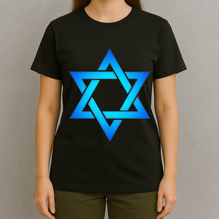 Star Of David Hexagram Judaism Seal Of Solomon Israel T-Shirt