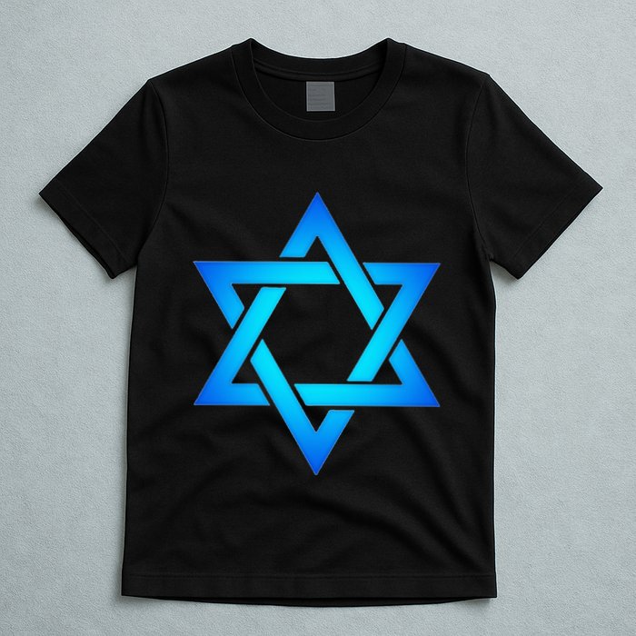 Star Of David Hexagram Judaism Seal Of Solomon Israel T-Shirt