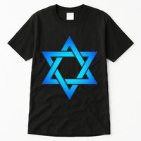 Star Of David Hexagram Judaism Seal Of Solomon Israel Tall T-Shirt