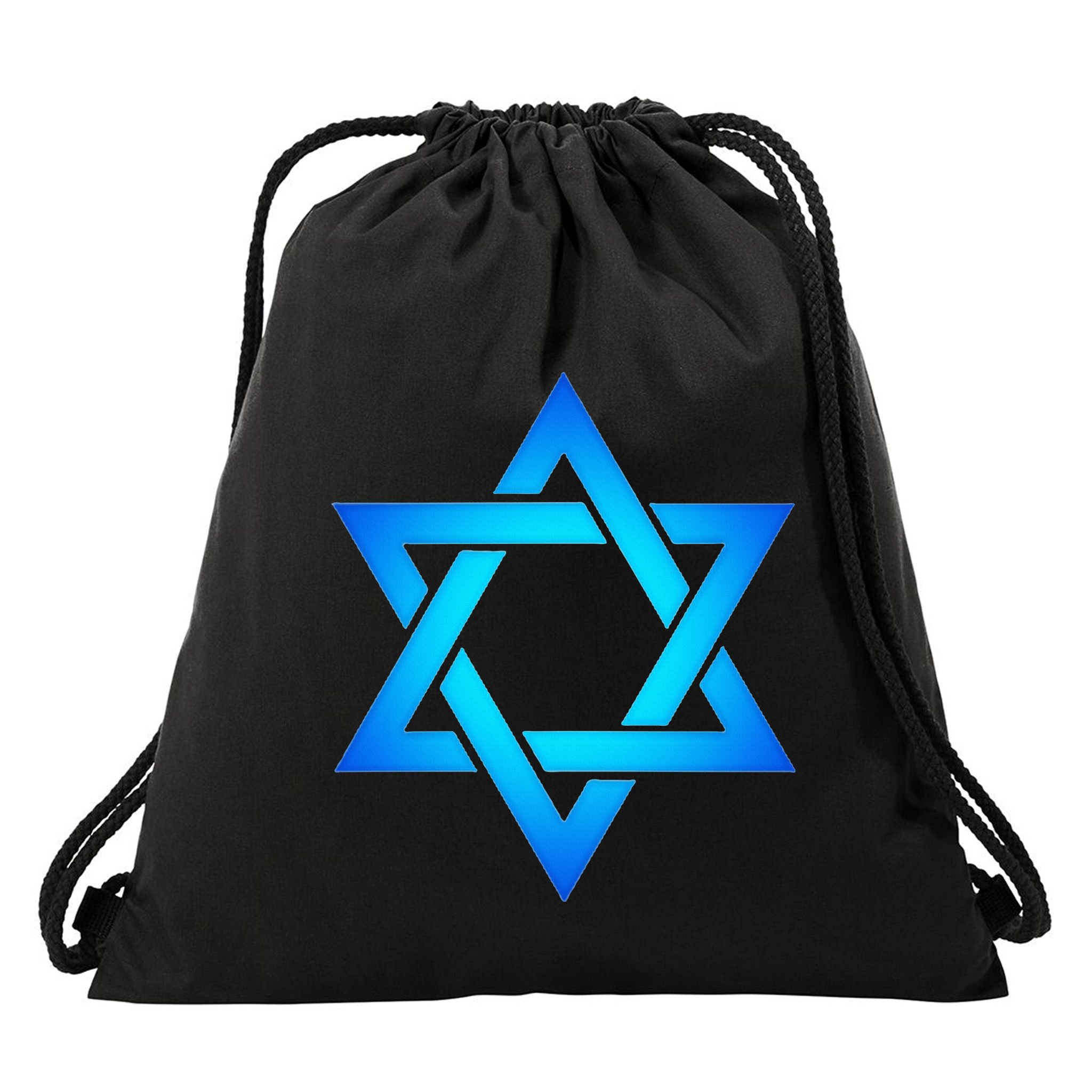 Star Of David Hexagram Judaism Seal Of Solomon Israel Drawstring Bag