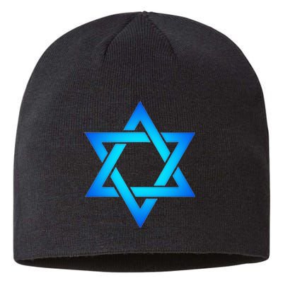 Star Of David Hexagram Judaism Seal Of Solomon Israel Sustainable Beanie