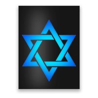 Star Of David Hexagram Judaism Seal Of Solomon Israel Poster