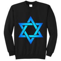 Star Of David Hexagram Judaism Seal Of Solomon Israel Tall Sweatshirt