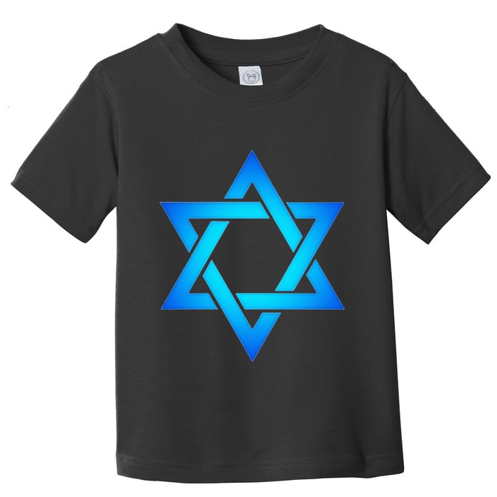 Star Of David Hexagram Judaism Seal Of Solomon Israel Toddler T-Shirt