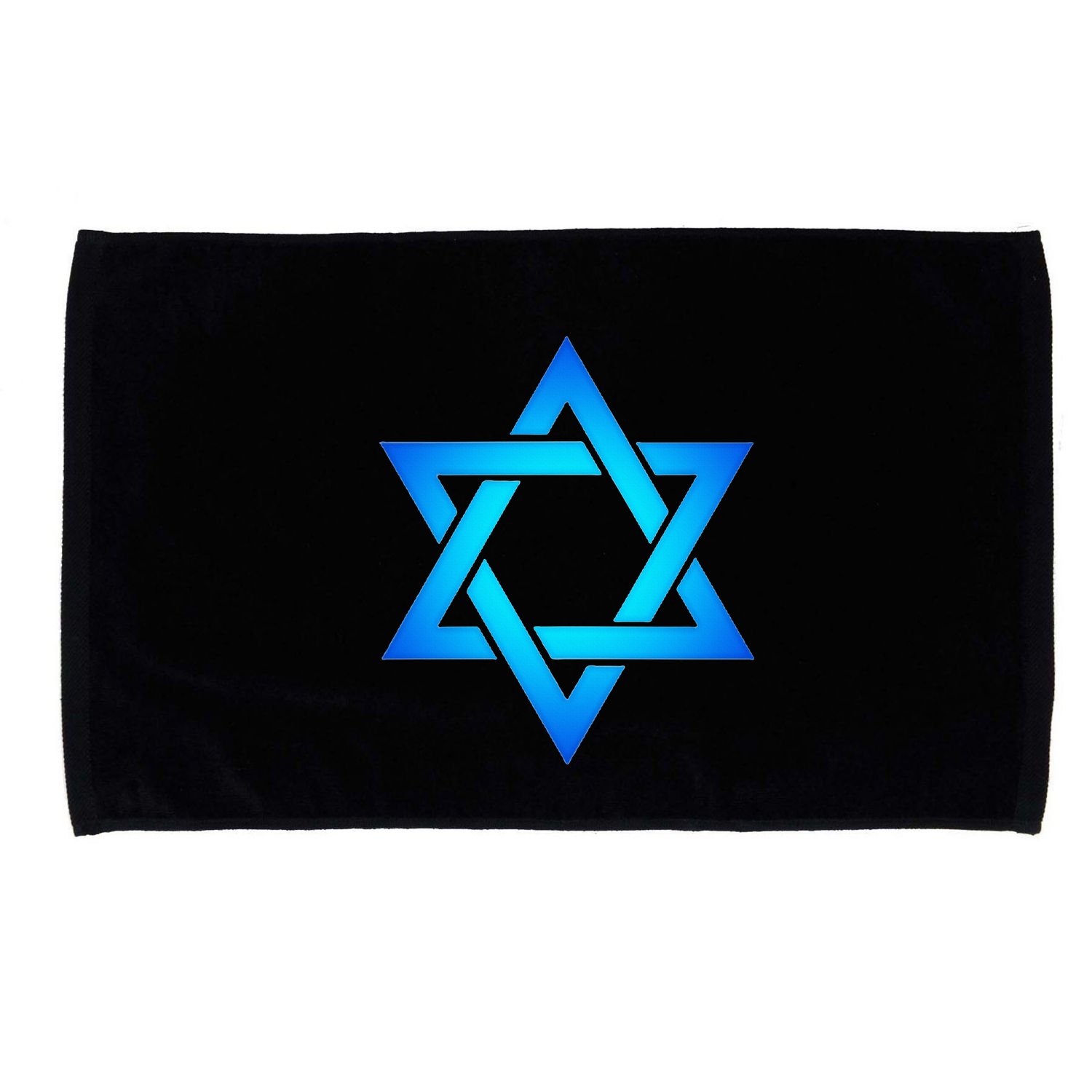 Star Of David Hexagram Judaism Seal Of Solomon Israel Microfiber Hand Towel