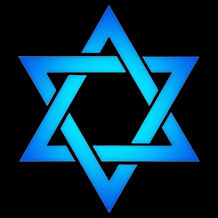 Star Of David Hexagram Judaism Seal Of Solomon Israel Short Acrylic Beanie