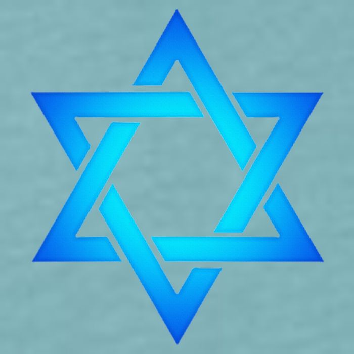 Star Of David Hexagram Judaism Seal Of Solomon Israel Sueded Cloud Jersey T-Shirt