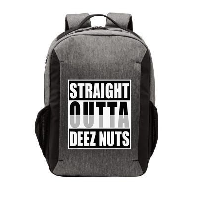 Straight Outta Deez Nuts Funny Deez Nuts Nutcracker Vector Backpack