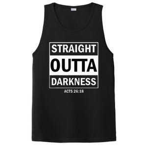 Straight Outta Darkness Biblical Verse PosiCharge Competitor Tank