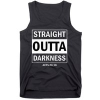 Straight Outta Darkness Biblical Verse Tank Top