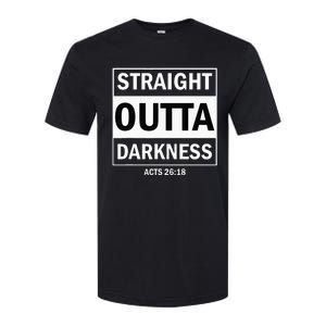 Straight Outta Darkness Biblical Verse Softstyle CVC T-Shirt