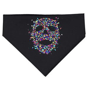 Skull On Drugs USA-Made Doggie Bandana