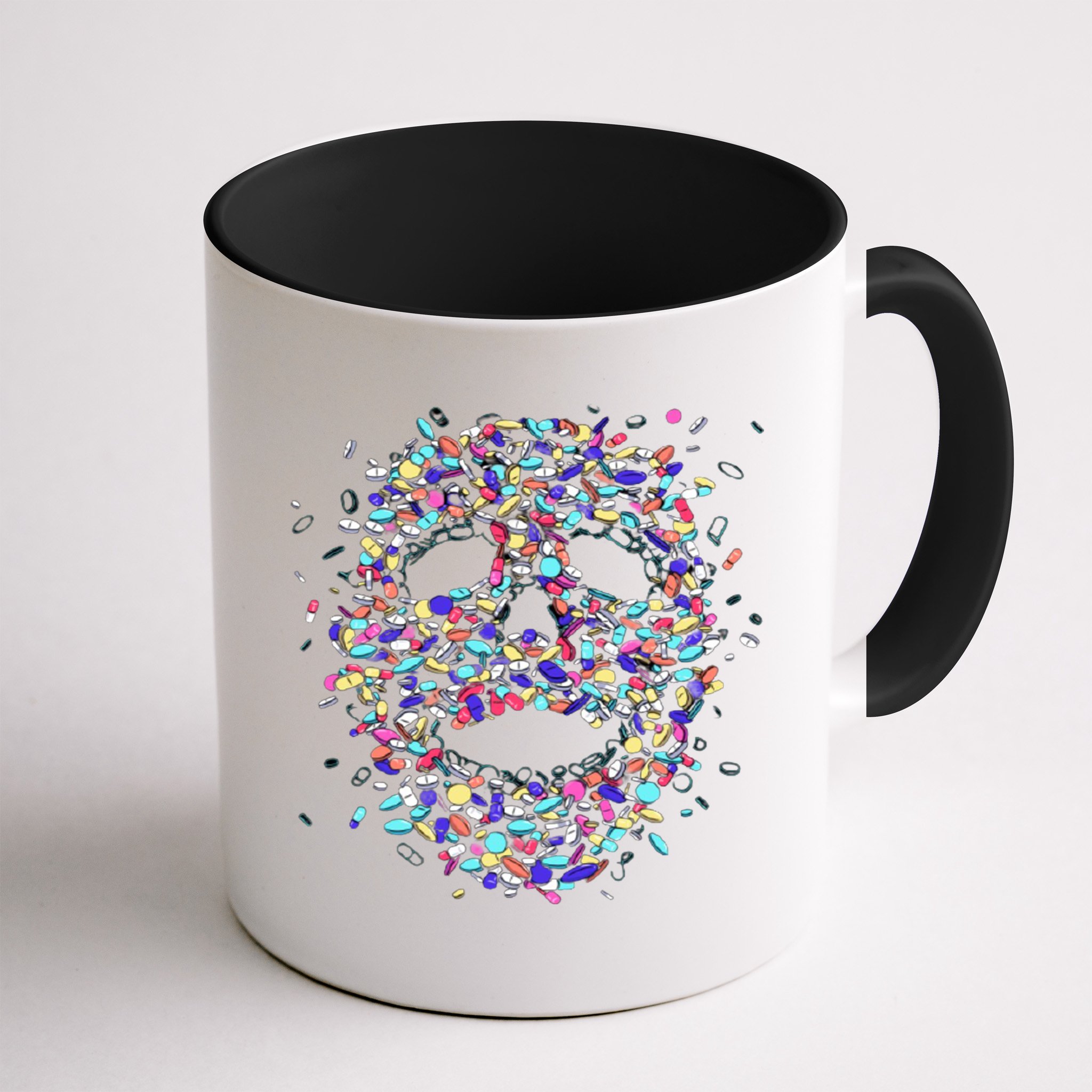 Skull On Drugs Mug