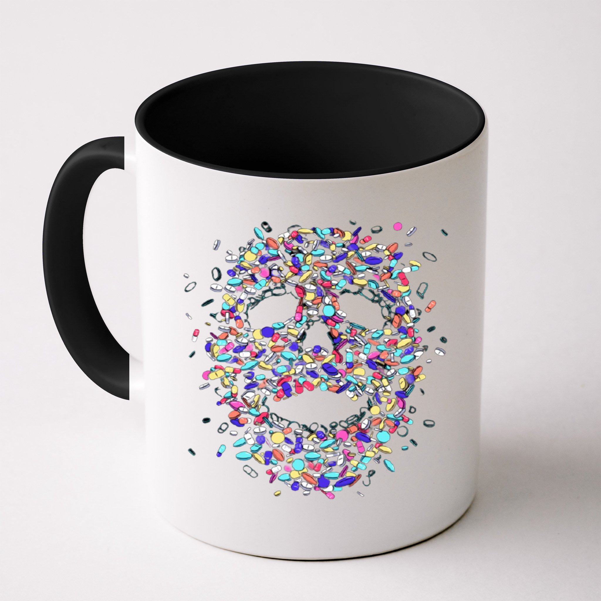 Skull On Drugs Mug