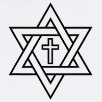 Star Of David With Cross A Gift Cooling Performance Long Sleeve Crew