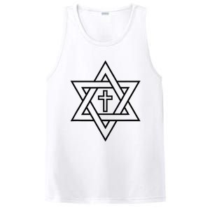 Star Of David With Cross A Gift PosiCharge Competitor Tank