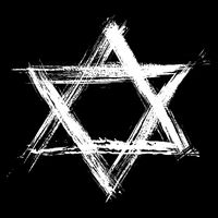 Star Of David Pride Israel Jewish Israeli Flag Brush Stroke Womens T-Shirt