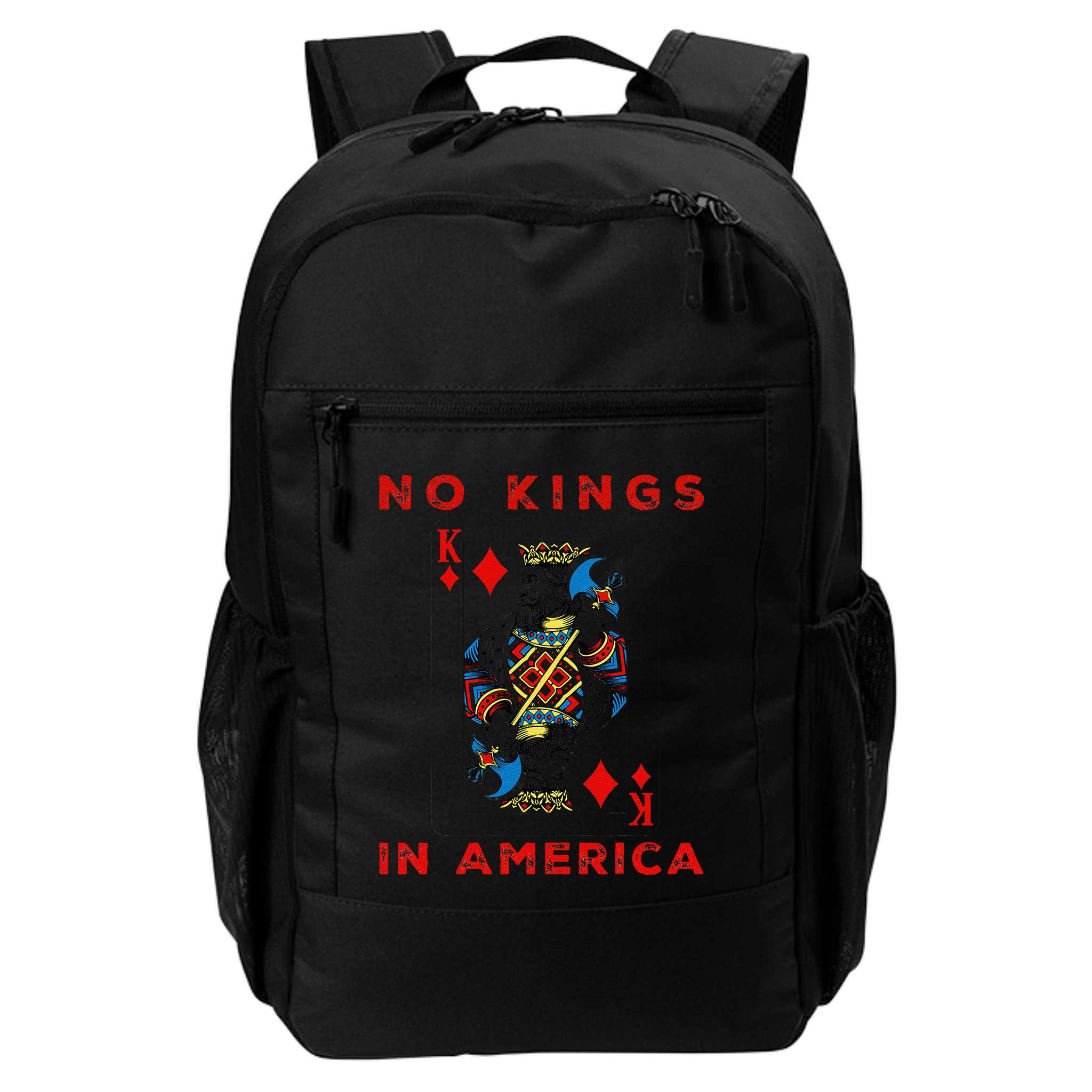 Save Our Democracy No Kings In America Statement Backpack