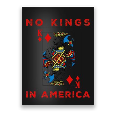 Save Our Democracy No Kings In America Statement Poster