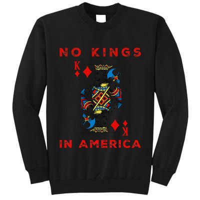 Save Our Democracy No Kings In America Statement Tall Sweatshirt