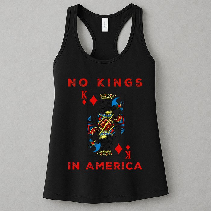 Save Our Democracy No Kings In America Statement Womens Tank Top