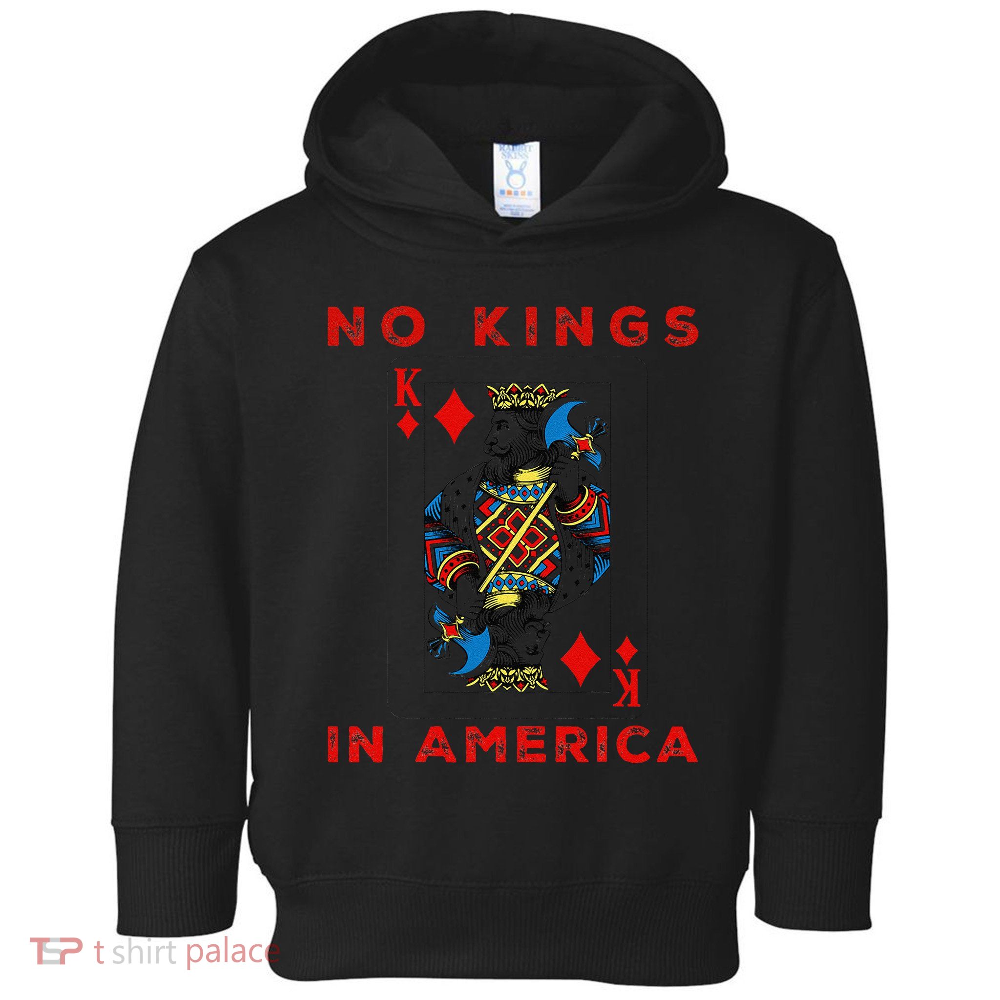 Save Our Democracy No Kings In America Statement Toddler Hoodie