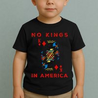 Save Our Democracy No Kings In America Statement Toddler T-Shirt