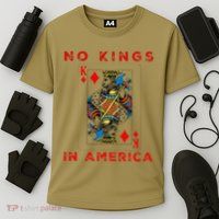 Save Our Democracy No Kings In America Statement Performance Shirt