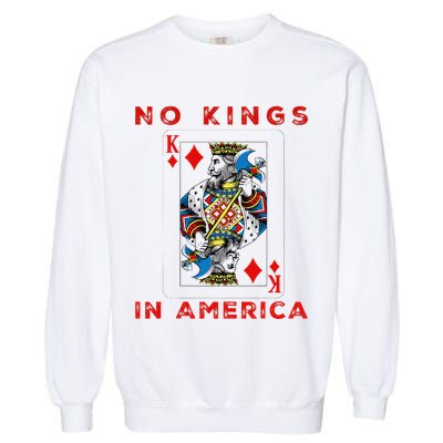 Save Our Democracy No Kings In America Statement Garment-Dyed Sweatshirt