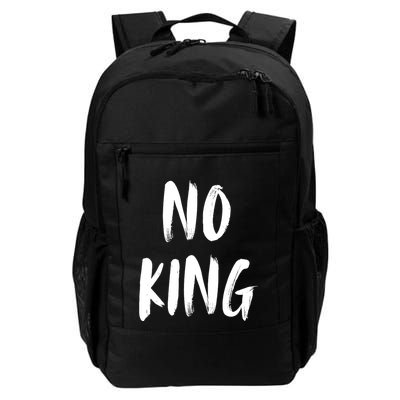 Save Our Democracy No Kings In America Statement Daily Commute Backpack