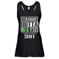 Straight Outta Dialysis Dont Ask Me Shit Patient Funny Ladies Essential Flowy Tank