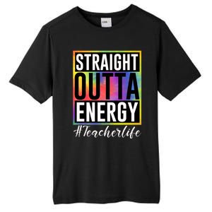 Straight Outta Energy Teacherlife Tall Fusion ChromaSoft Performance T-Shirt