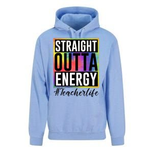 Straight Outta Energy Teacherlife Unisex Surf Hoodie