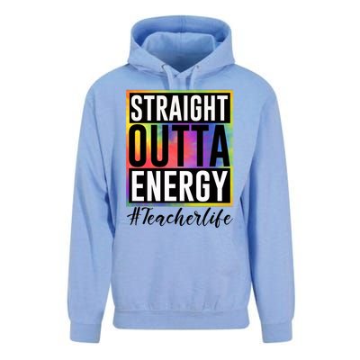 Straight Outta Energy Teacherlife Unisex Surf Hoodie