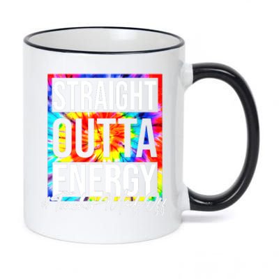 Straight Outta Energy Teacher Mode Off LAst Day Of School 11oz Black Color Changing Mug