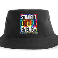 Straight Outta Energy Teacher Mode Off LAst Day Of School Sustainable Bucket Hat